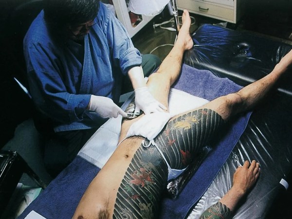 Horitoshi I en la XVI Convención de Tatuaje de&nbsp;Barcelona